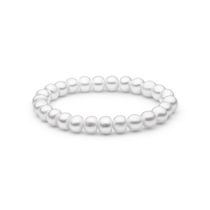 Bratara perle naturale albe DiAmanti FPW310-B-G
